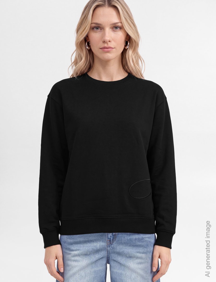 HUGO - Classic Crew_10 - igapäevane stiil - black - 3
