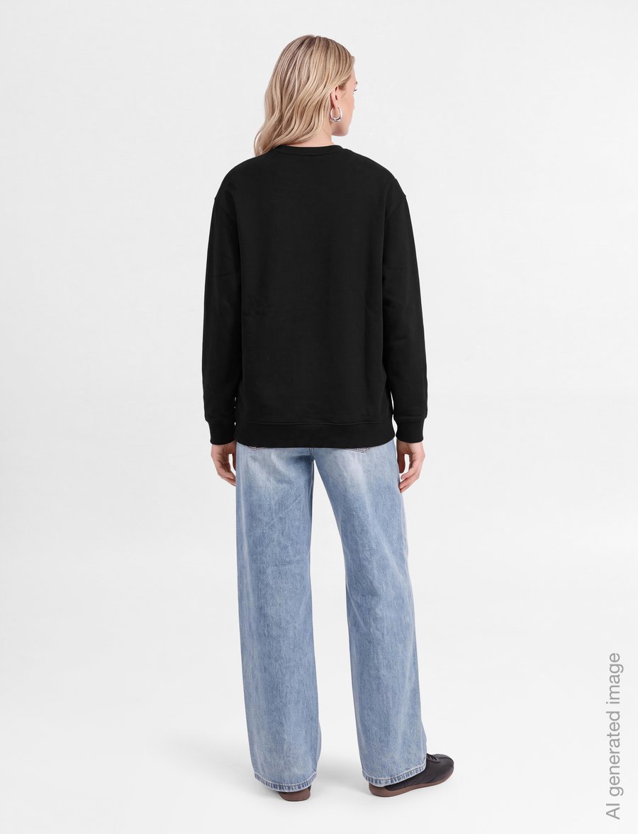 HUGO - Classic Crew_10 - igapäevane stiil - black - 4