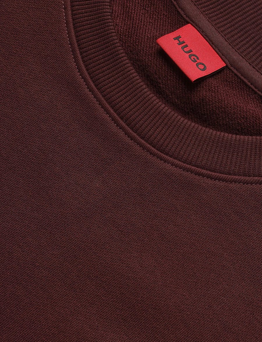 HUGO - Classic Crew_10 - igapäevane stiil - brown overflow - 2