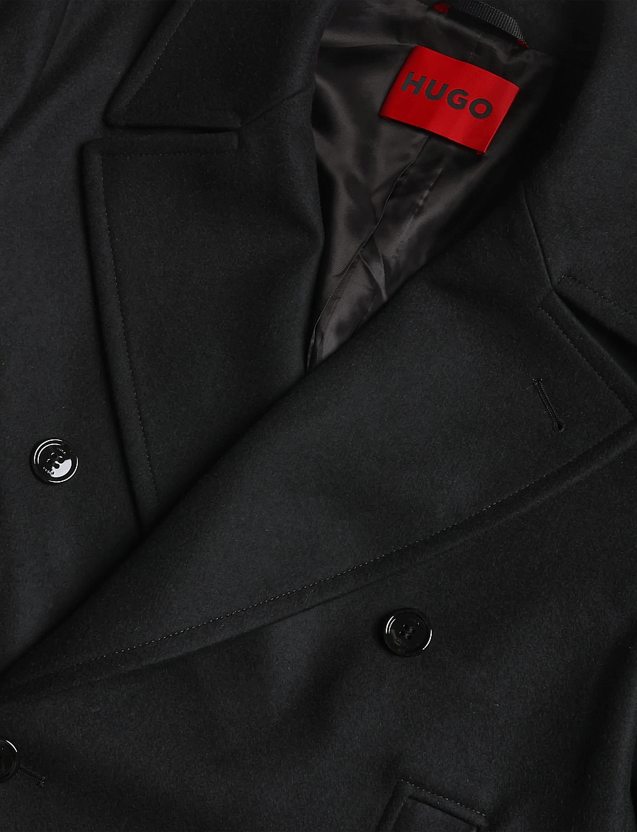 HUGO - Miloro2641 - wollmäntel - black - 2
