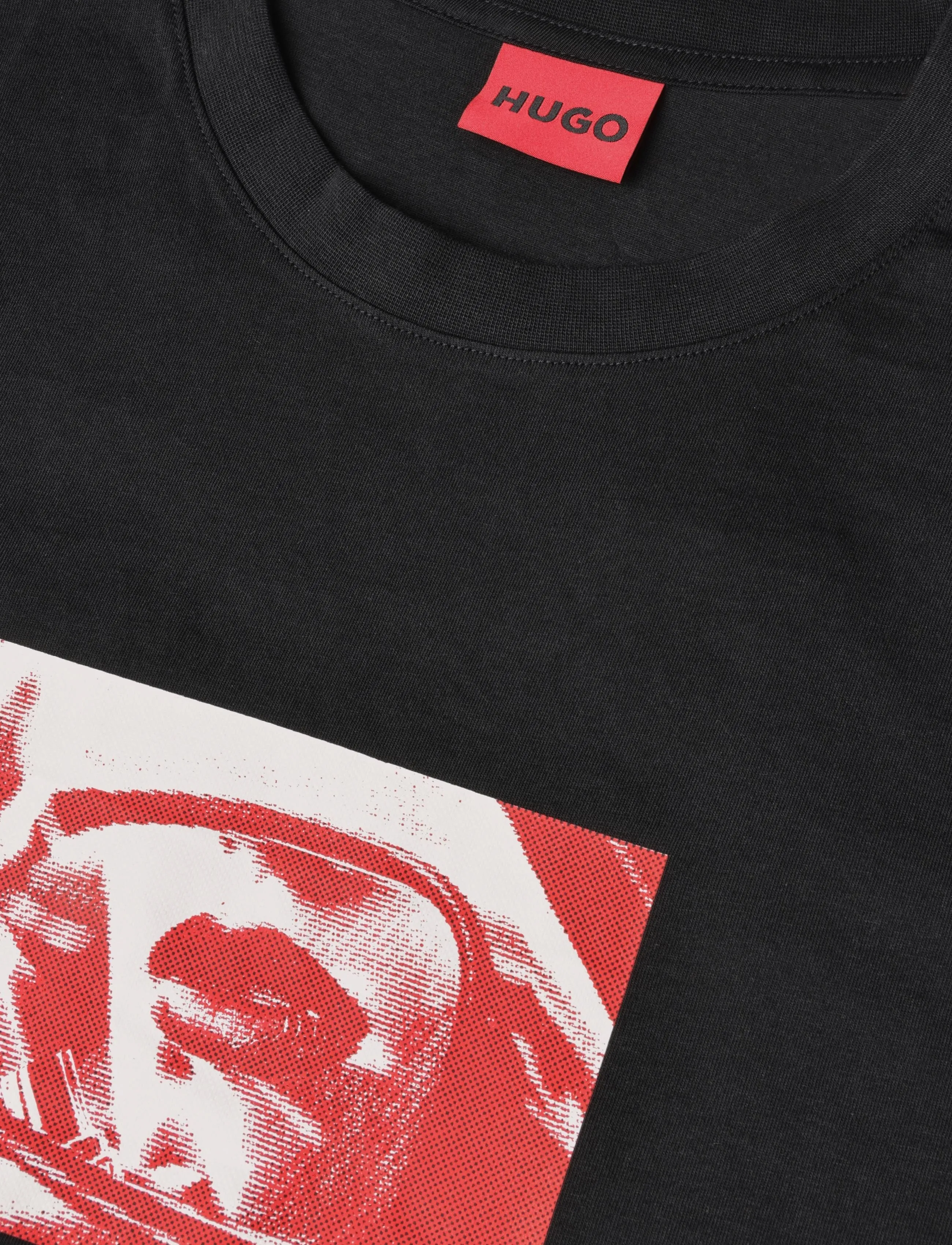 HUGO - Dirom - kortärmade t-shirts - black - 2