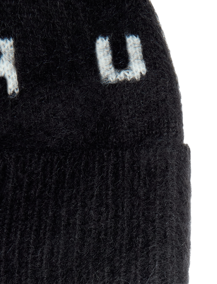HUGO - Xine - kootud mütsid - black - 2