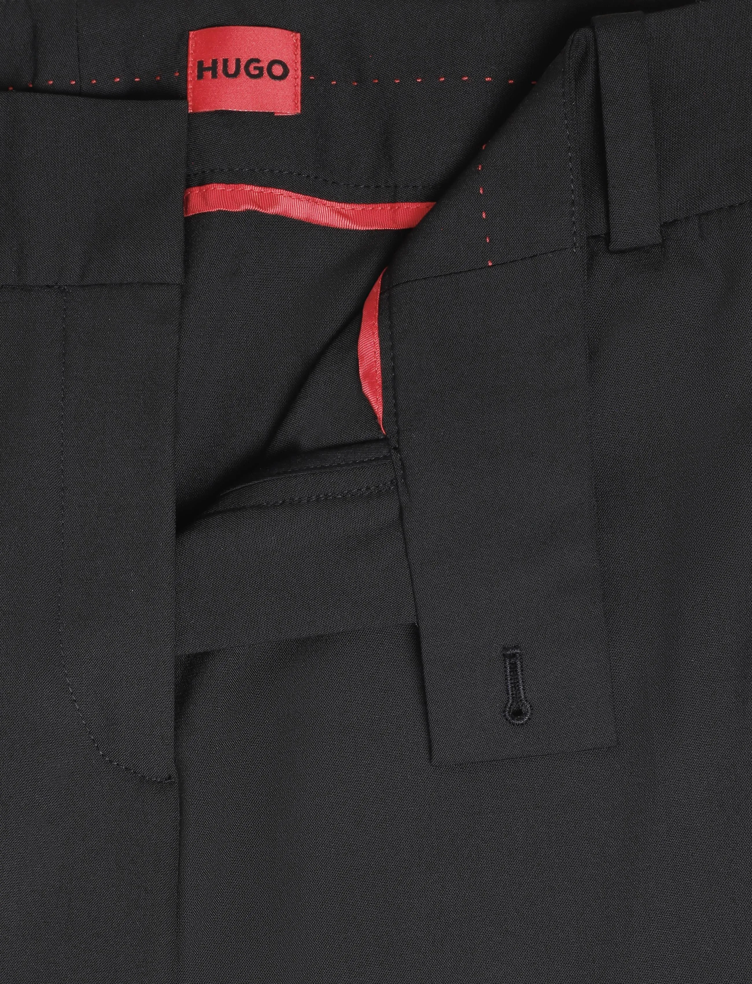 HUGO - Hetana - slim fit-byxor - black - 3