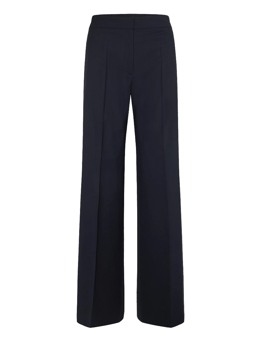 HUGO - Himia-2 - bukser med brede ben - dark blue - 0