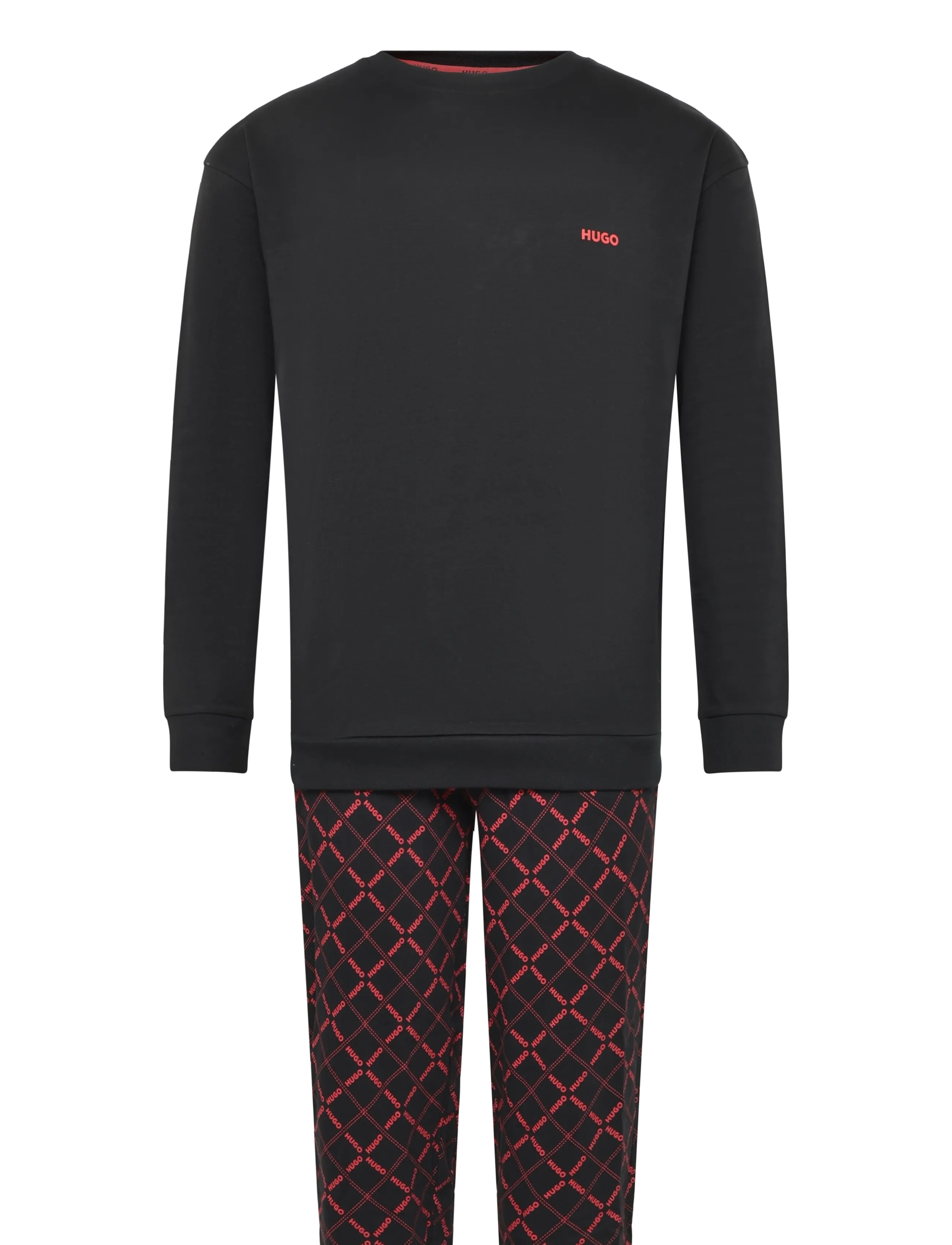 HUGO ELION LONG SET - HUGO - BLACK / black