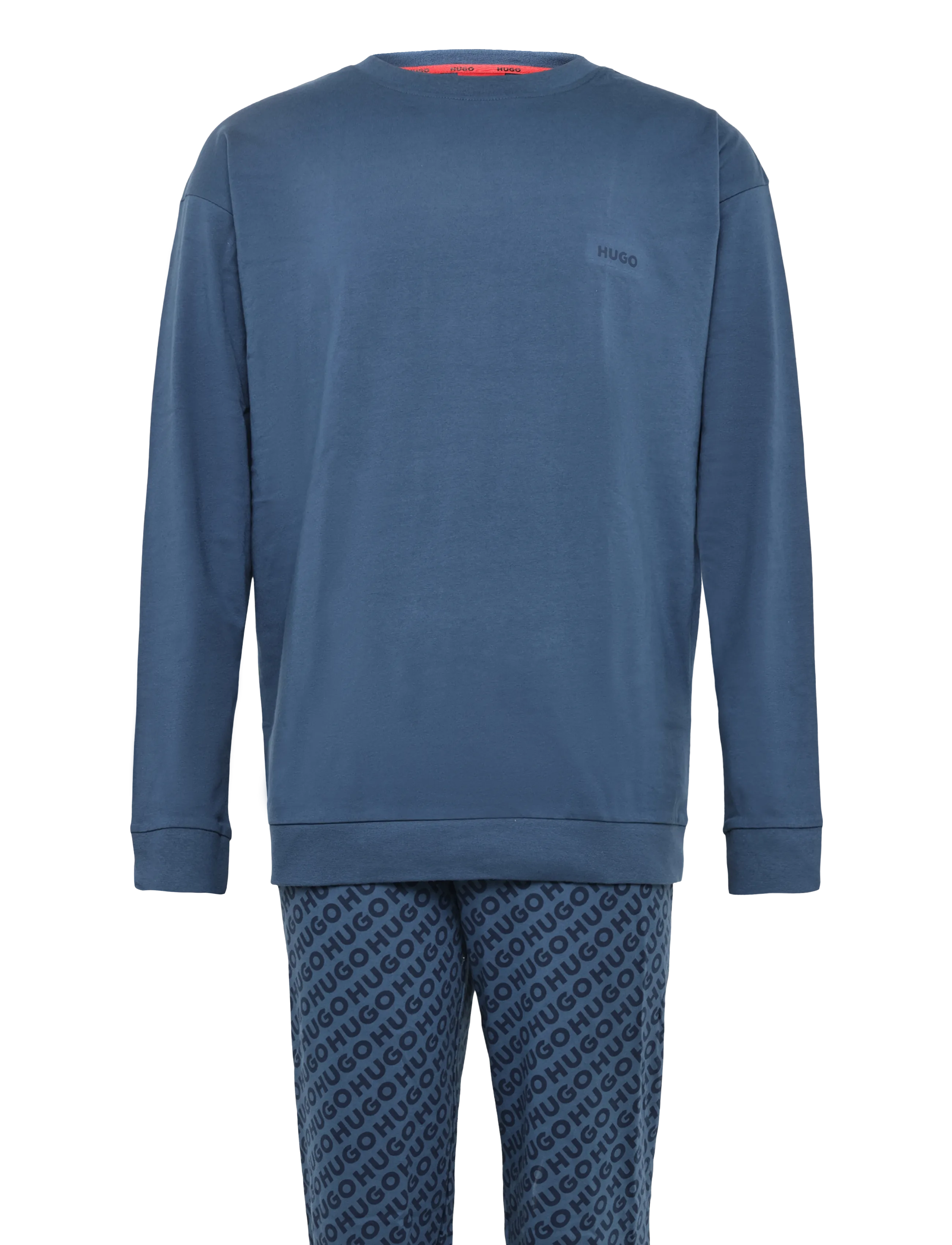 HUGO ELION LONG SET - HUGO - DARK BLUE / navy
