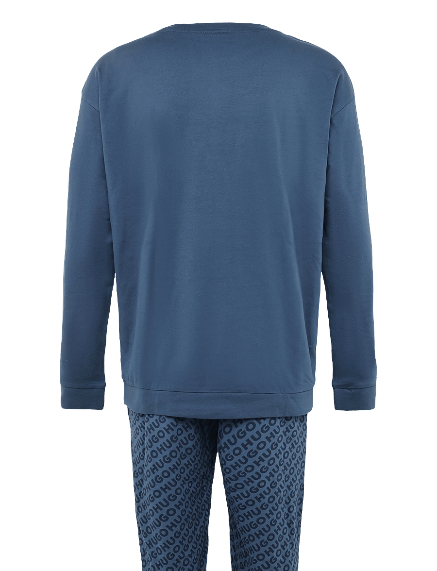 HUGO - ELION LONG SET - pidžaamakomplektid - dark blue - 1