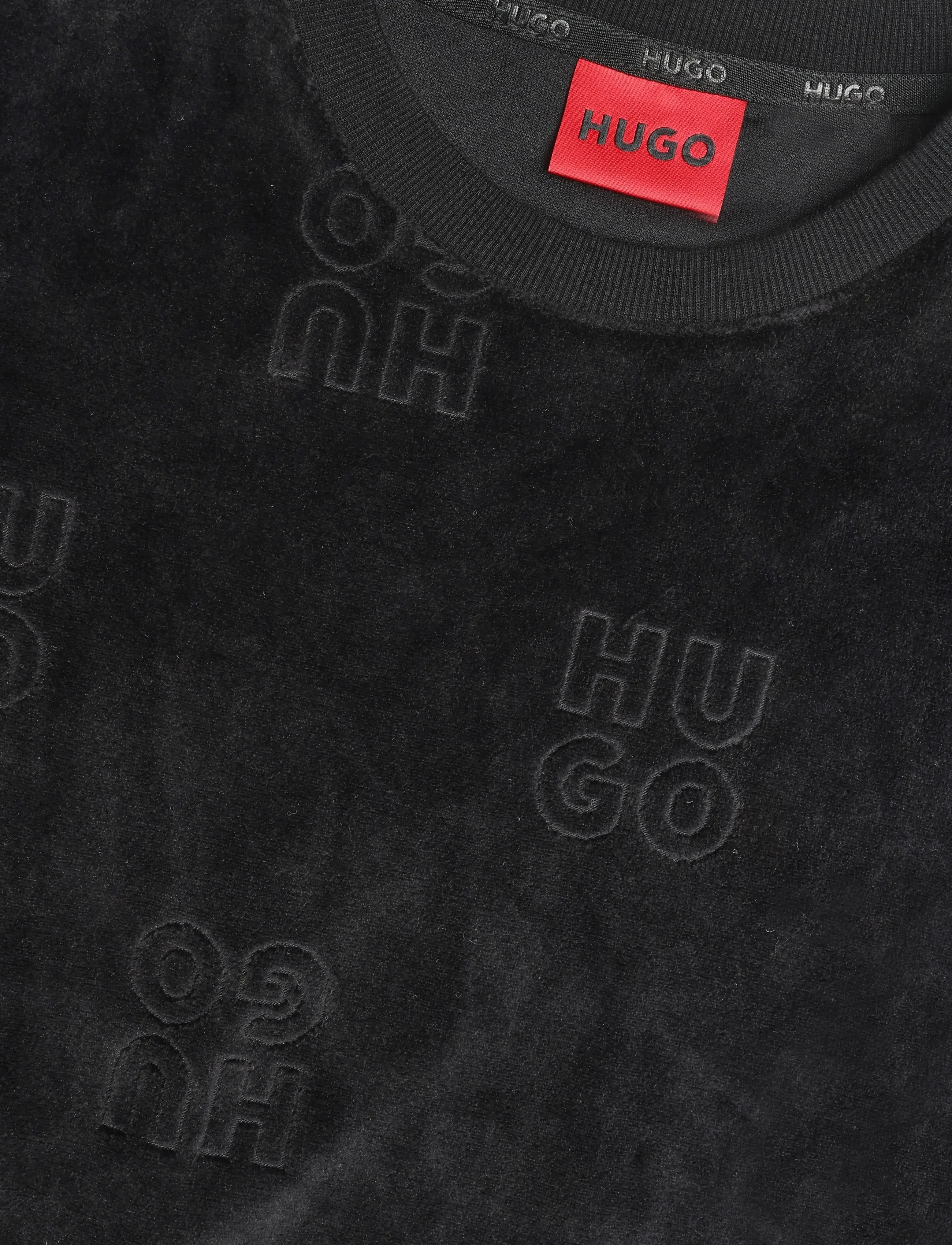 HUGO - VELORO SWEATSHIRT - black - 2