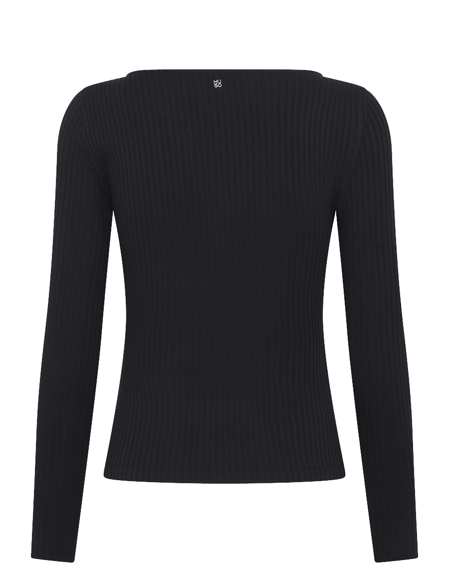 HUGO - Dumille - langärmlige tops - black - 1