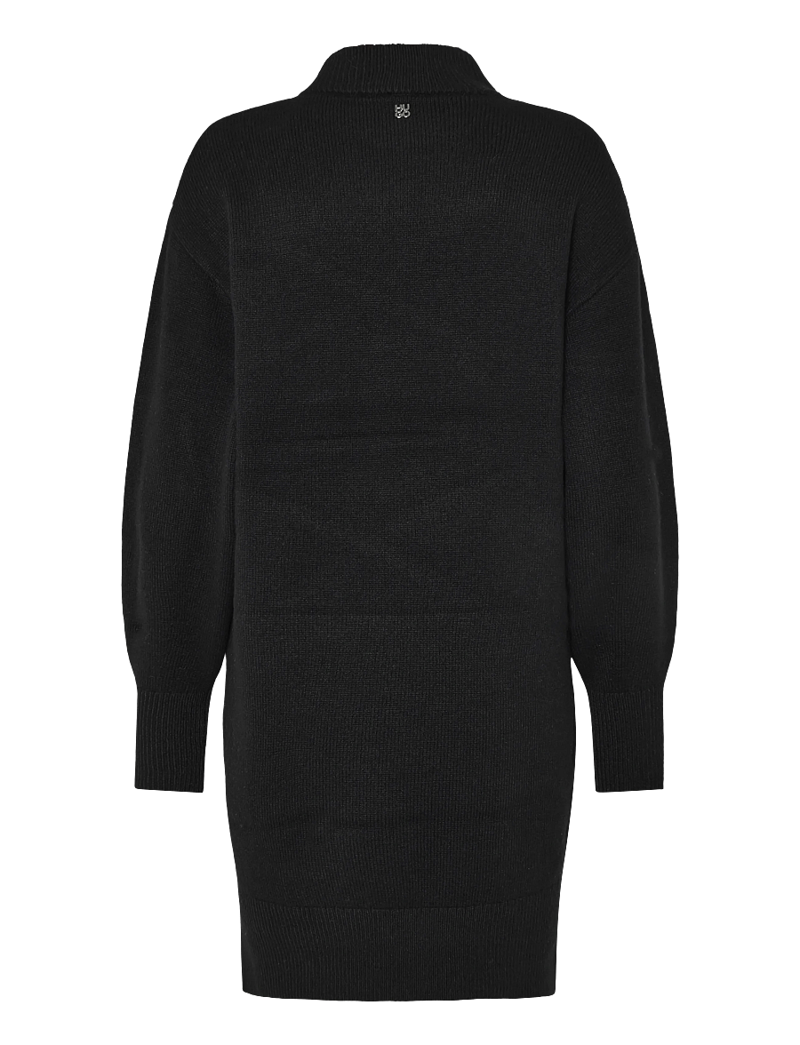 HUGO - Sorelleny - stickade klänningar - black - 1