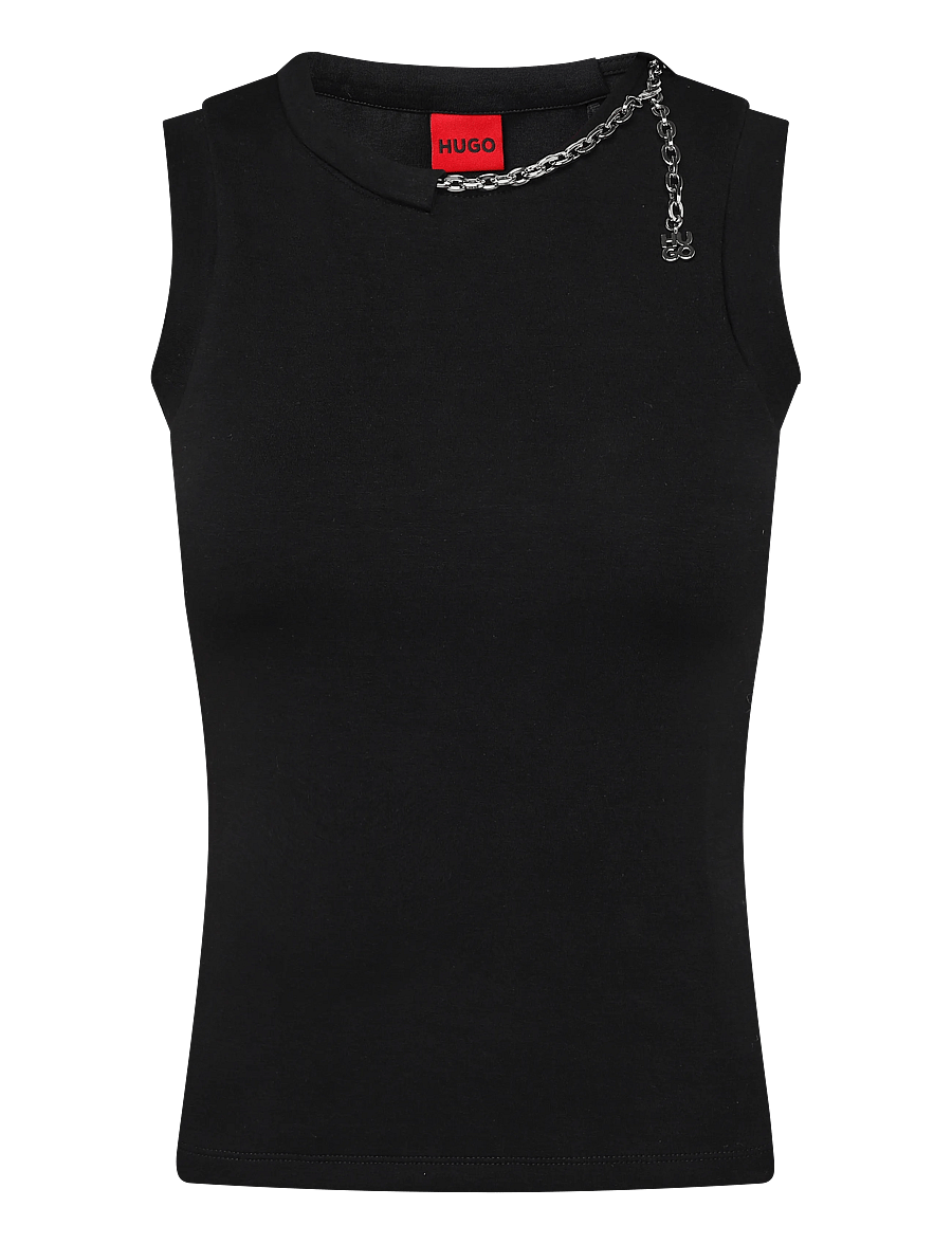 HUGO - Delolly - Ärmellose tops - black - 0
