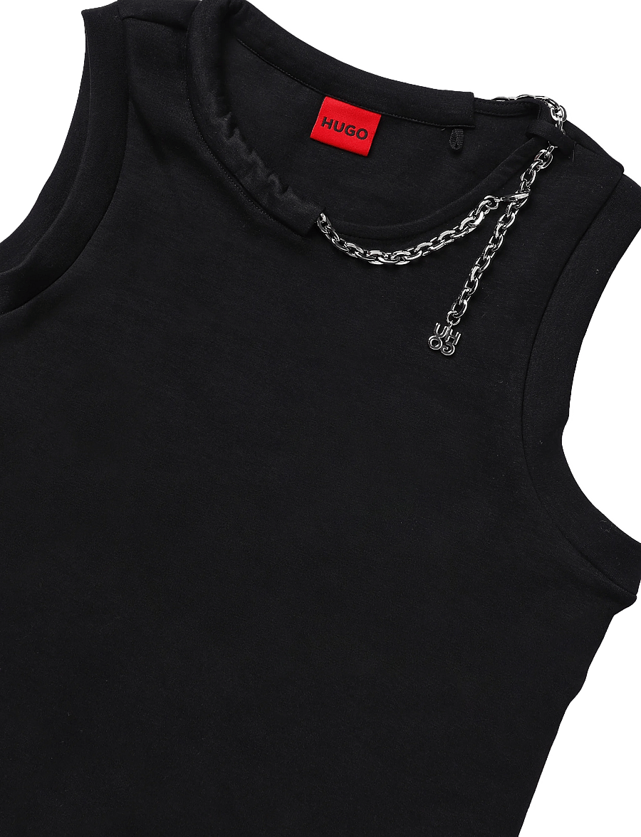 HUGO - Delolly - Ärmellose tops - black - 2