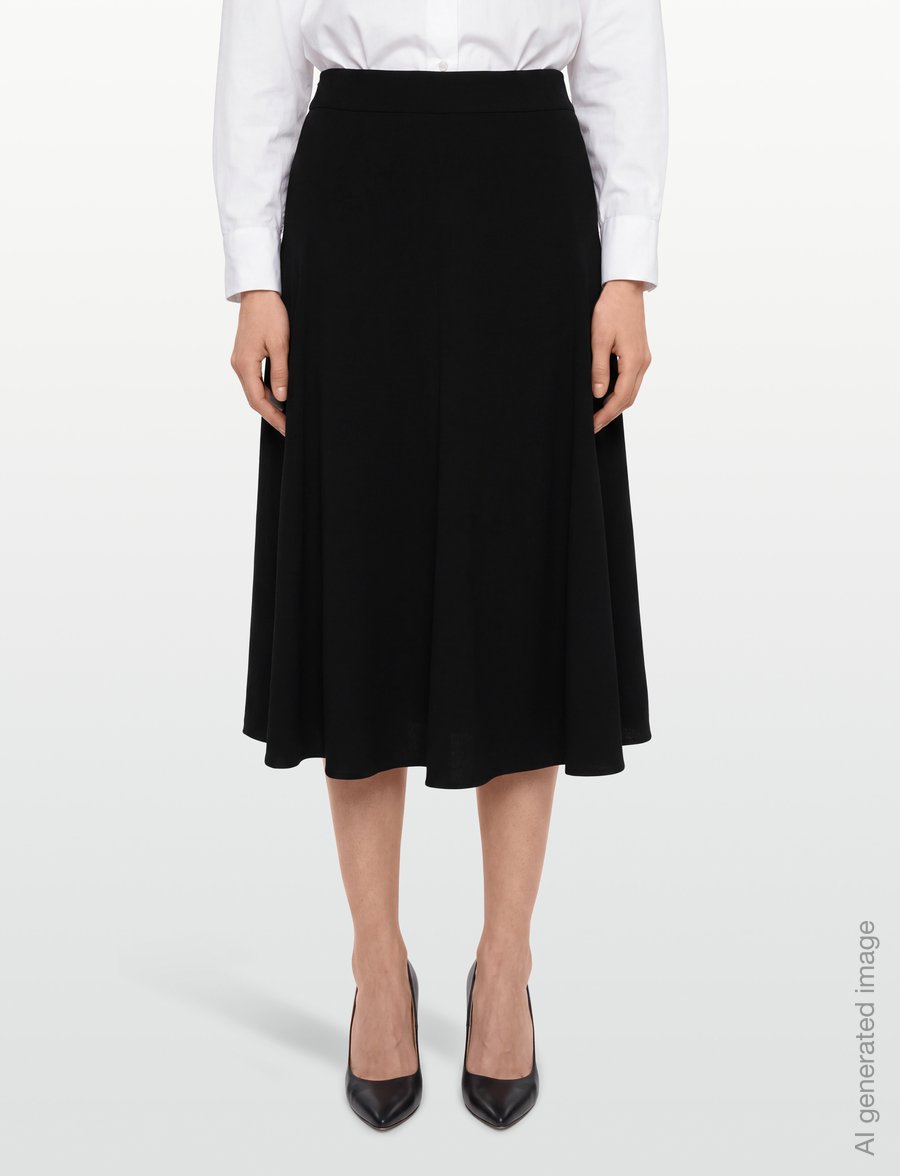 HUGO - Rejuliana - midi-röcke - black - 3