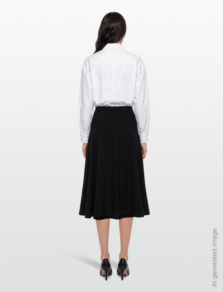 HUGO - Rejuliana - midi-röcke - black - 4