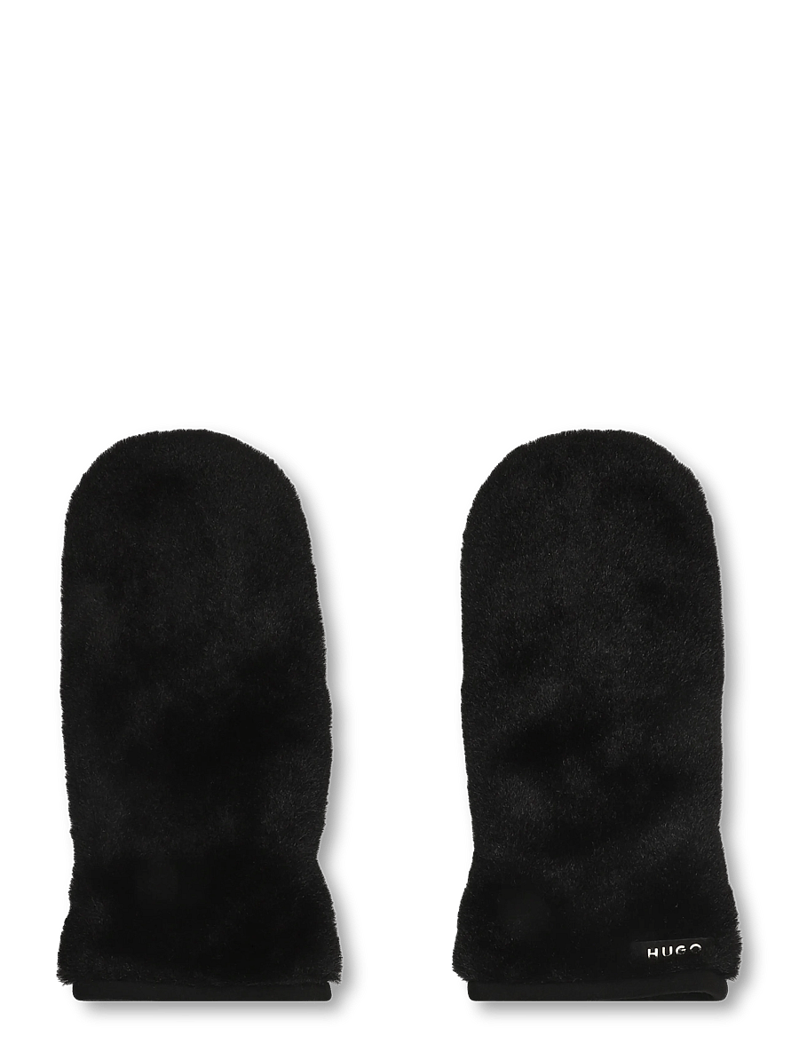 HUGO - Beatris-F - nahast kindad - black - 0