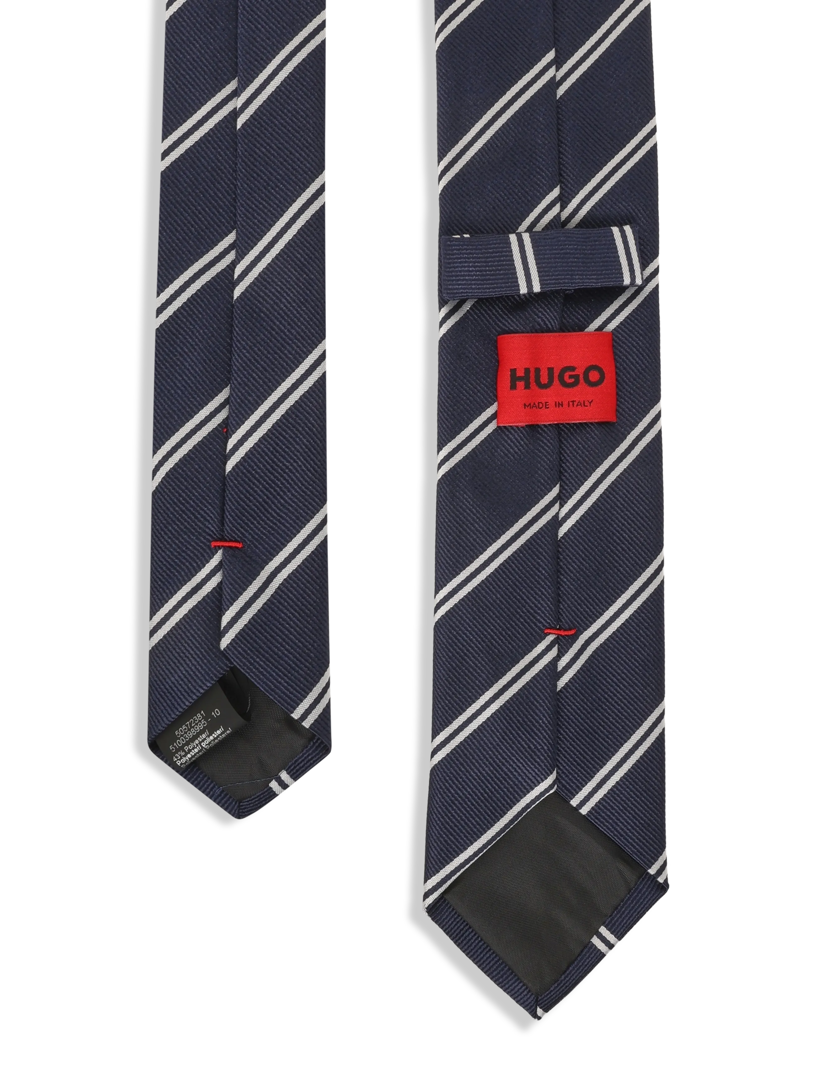 HUGO - Tie cm 6 - lipsud - dark blue - 1
