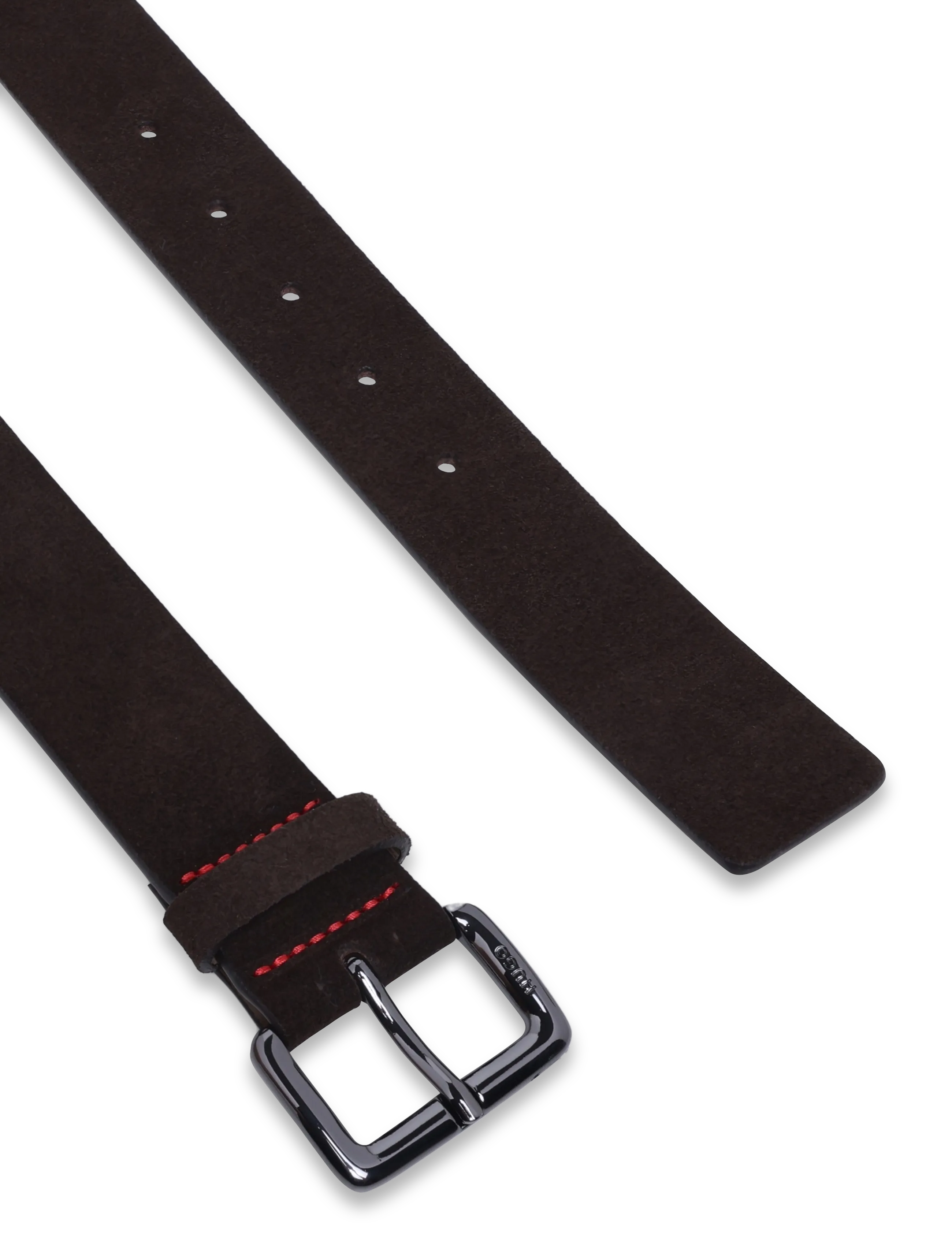 HUGO - Geraldo-Sd_Sz35 - klassiska skärp - dark brown - 1
