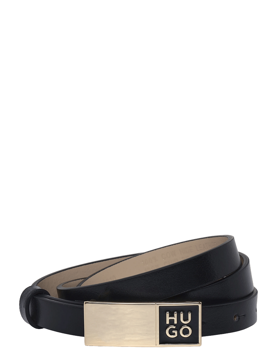 HUGO - Persephone-G_Sz15 - läderskärp - black - 0