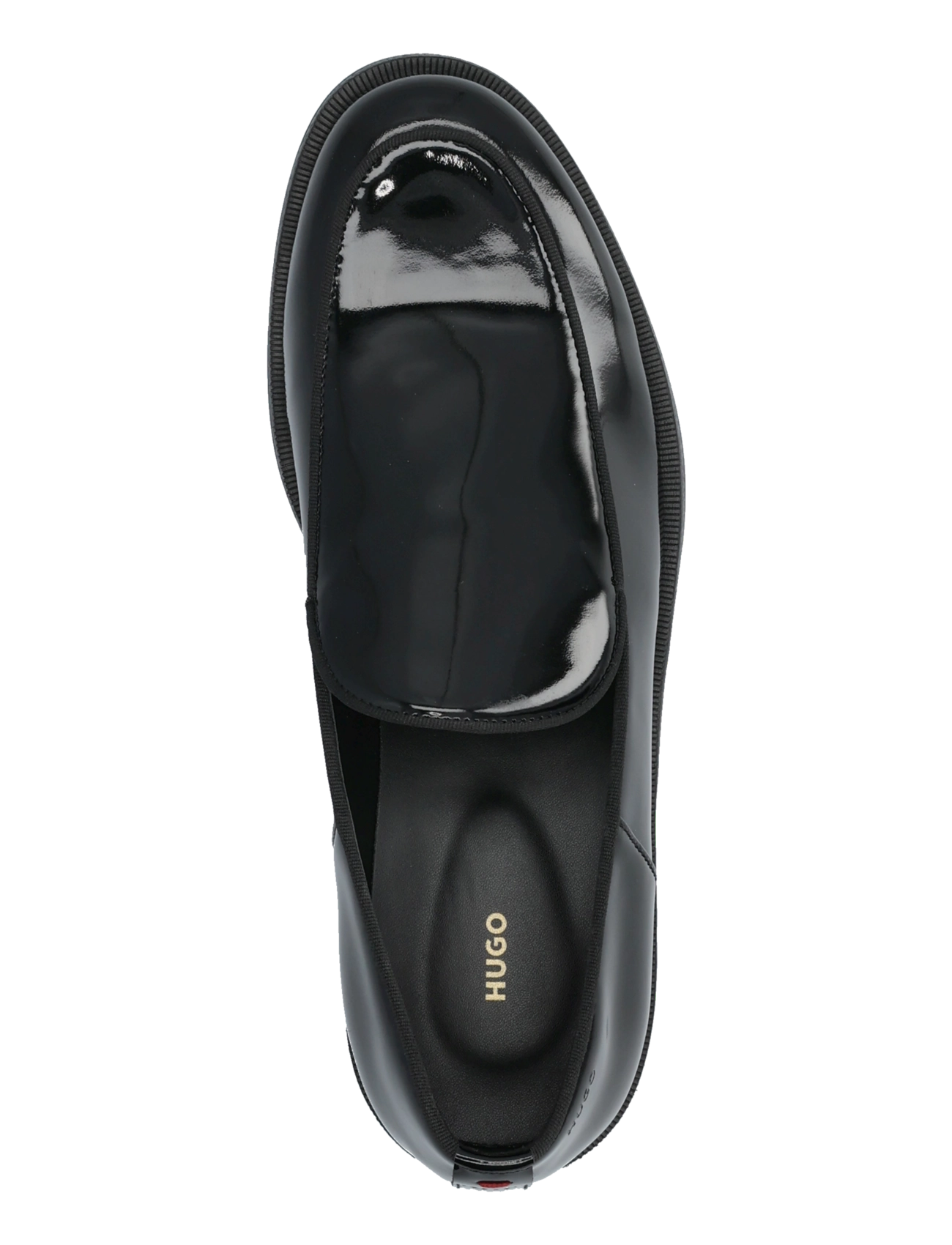 Hugo Patent-leather slip-on loafers with embossed logo herr – bild 9