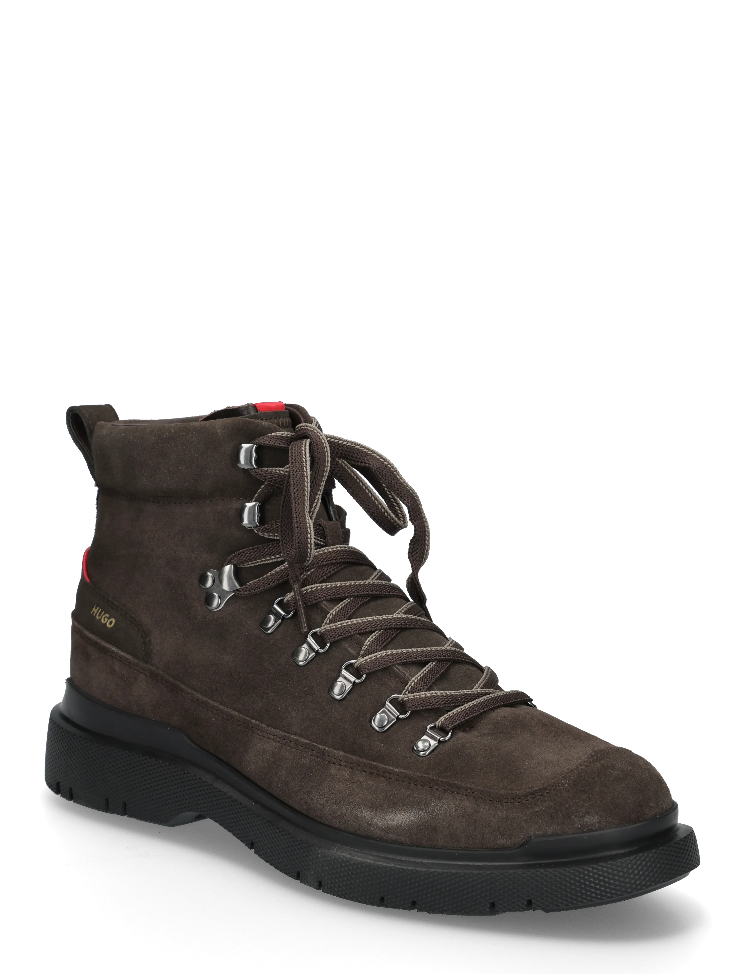 HUGO Nash_halb_sdhl - Boots - DARK BROWN / brown