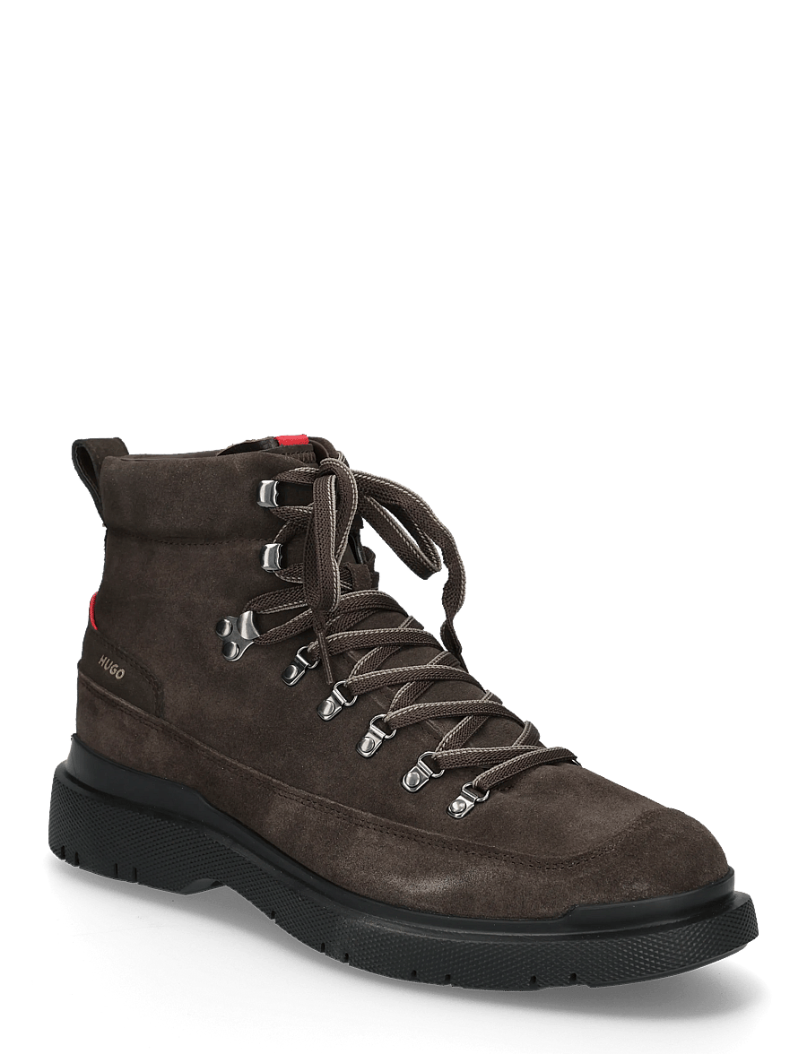 HUGO - Nash_halb_sdhl - schnürstiefel - dark brown - 0