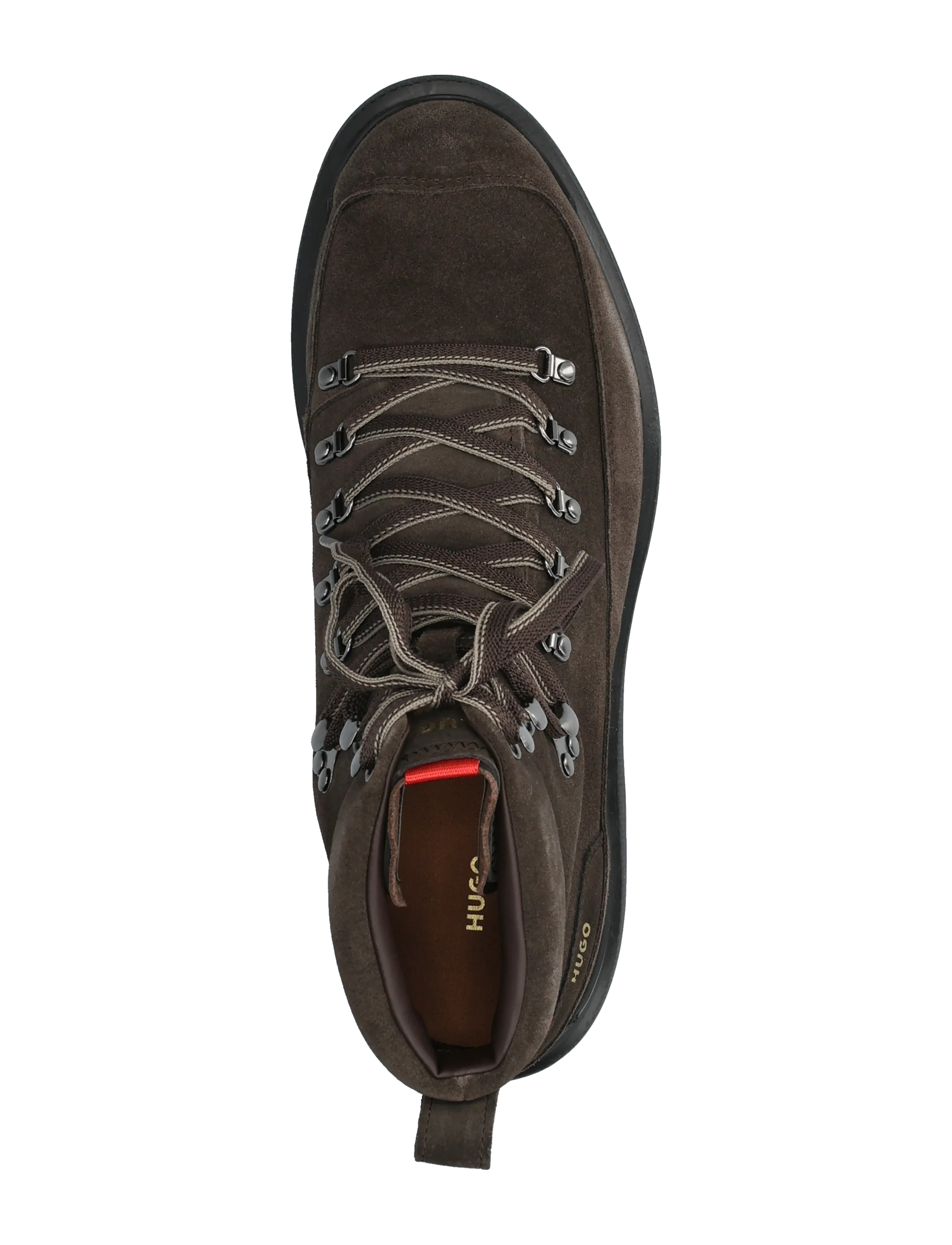 HUGO - Nash_halb_sdhl - schnürstiefel - dark brown - 3