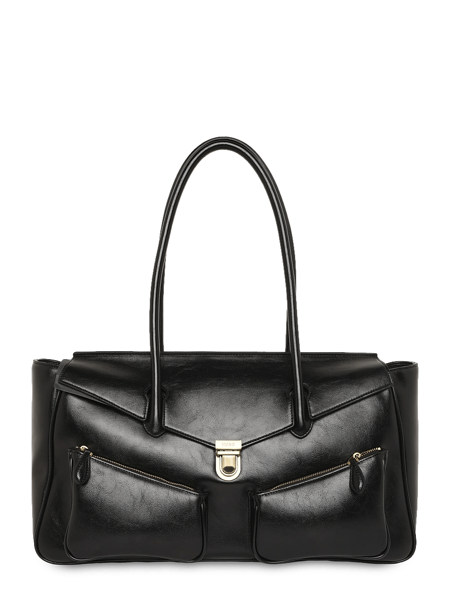 HUGO - Quinley_SMShould.Bag - skuldertasker - black - 0