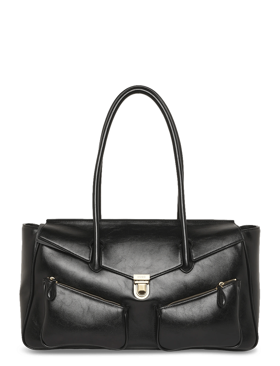 HUGO - Quinley_Shoulder Bag - skuldertasker - black - 0