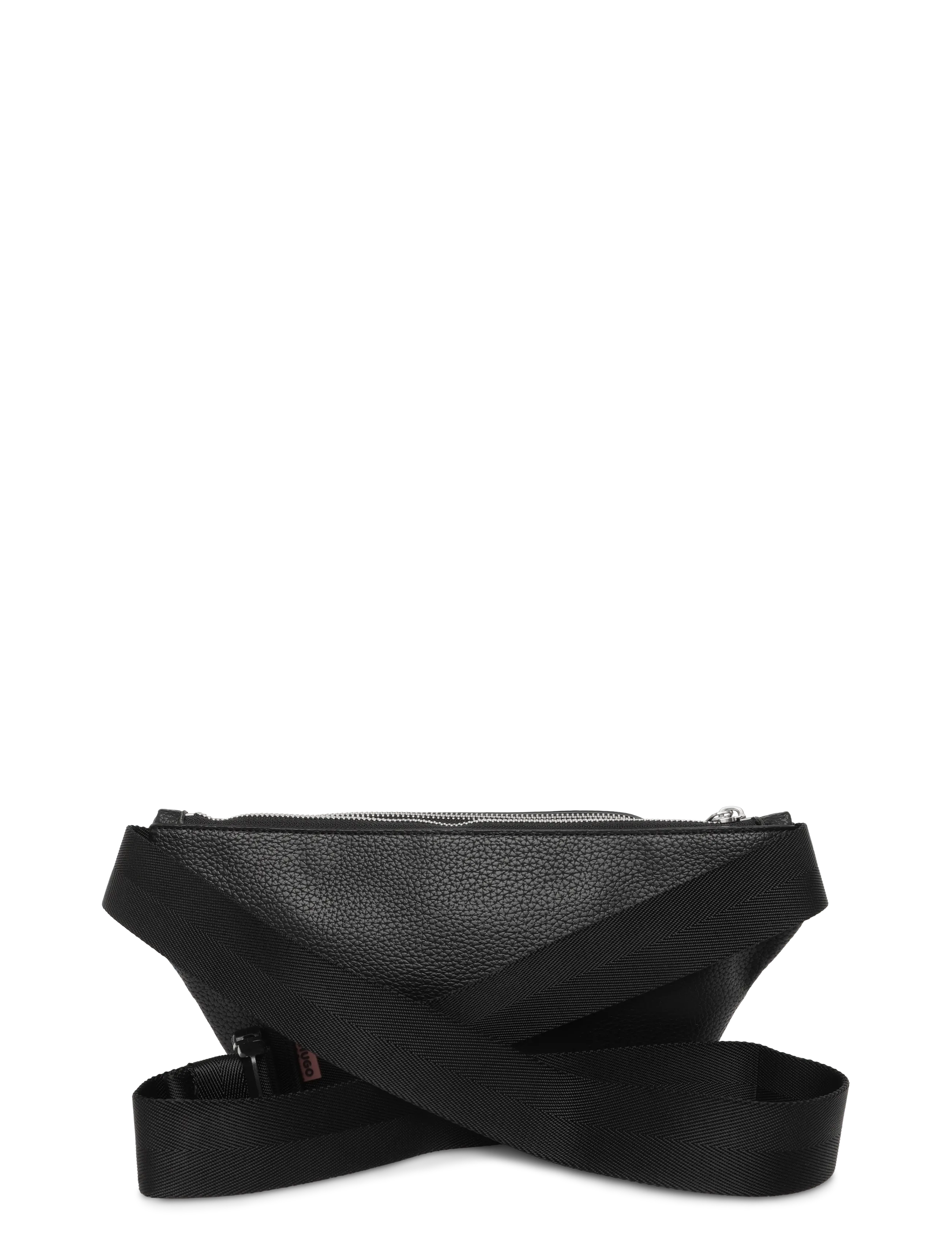 Hugo Belt bag in faux leather with debossed logo patch magväskor herr – bild 7
