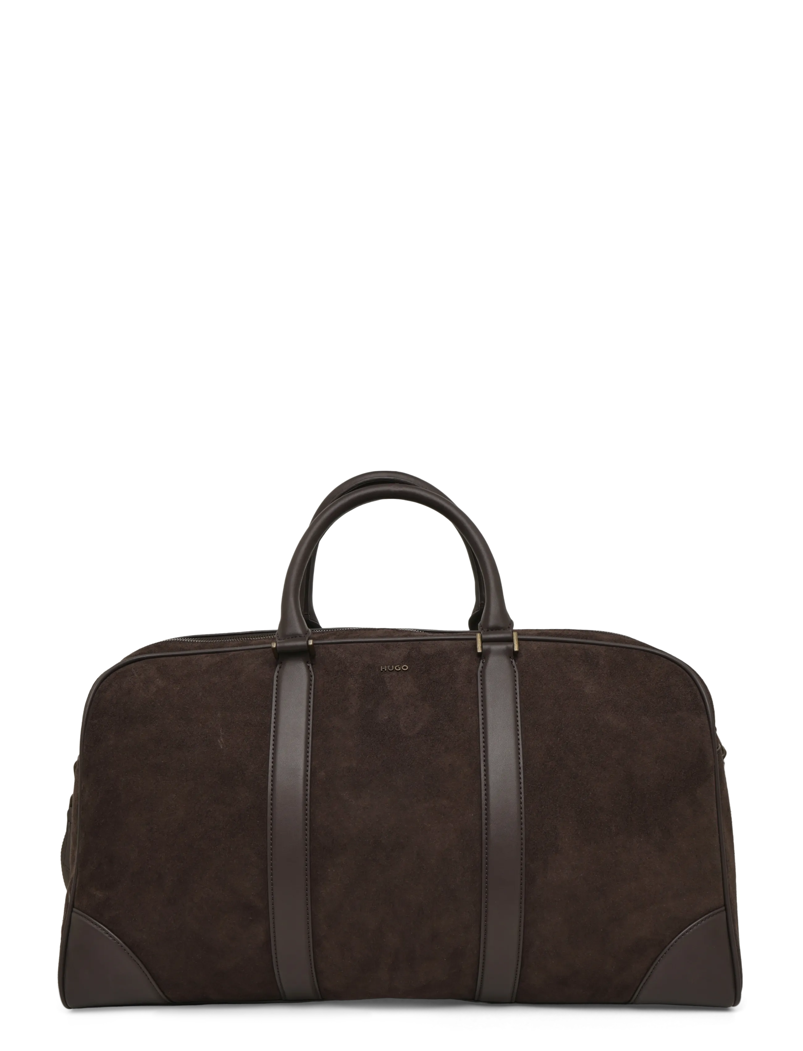 HUGO GO-BAG_S_Holdall - Väskor - BROWN OVERFLOW / brown