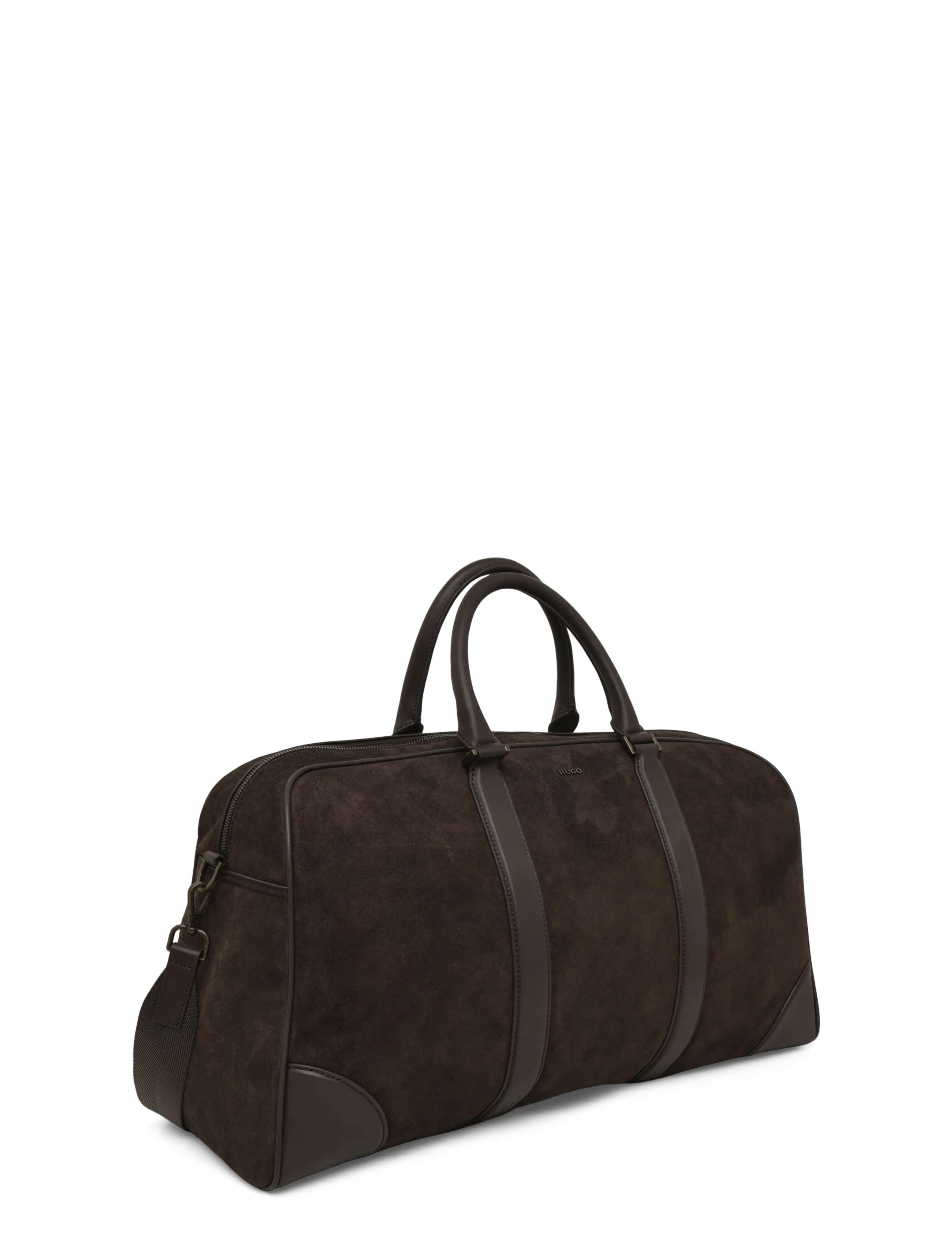 HUGO - GO-BAG_S_Holdall - duffelväskor - brown overflow - 2