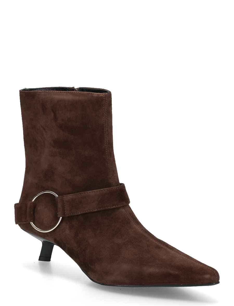 HUGO - Seleny_Bootie40_sd - dark brown - 0