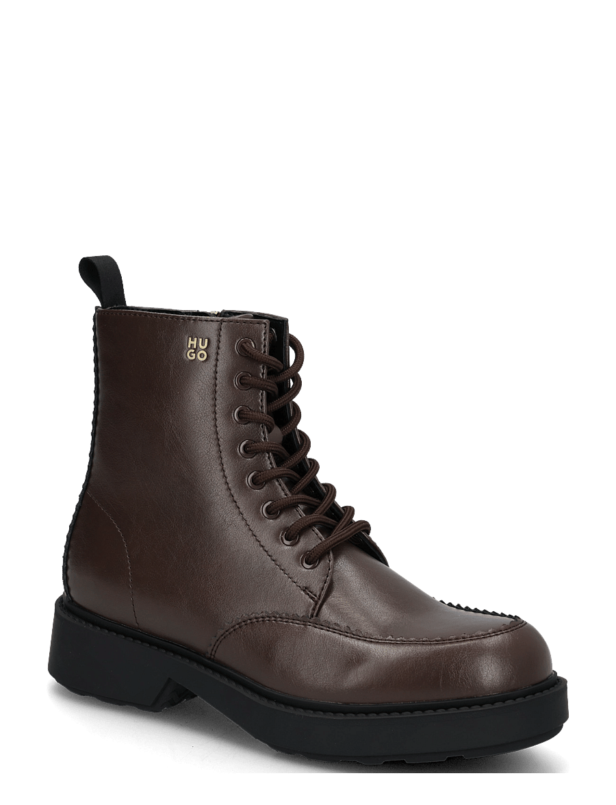 HUGO - Angey_LuBoot_aclt - kängor - dark brown - 0