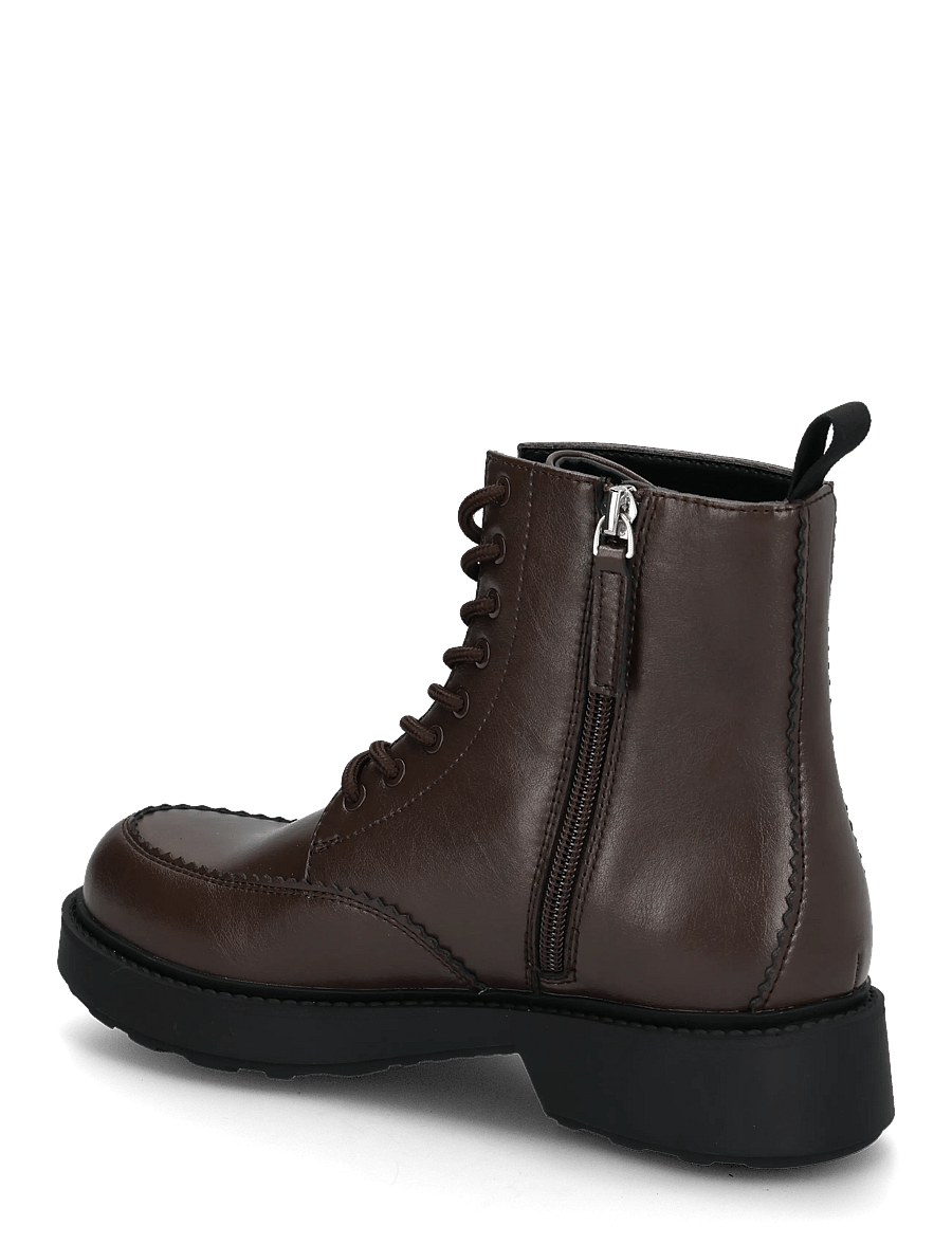 HUGO - Angey_LuBoot_aclt - geschnürte stiefel - dark brown - 1