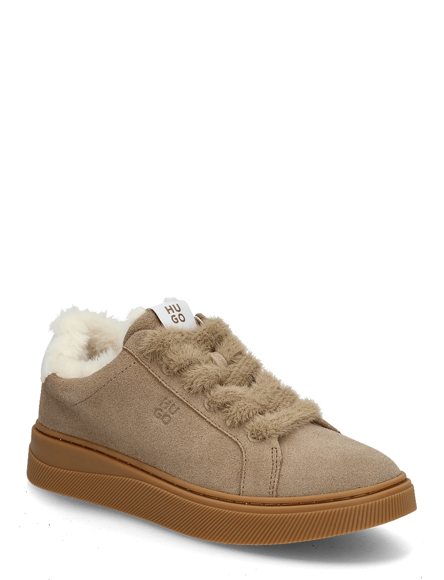 HUGO - Lyzz_Tenn_sdpuf - forede sneakers - brown overflow - 0
