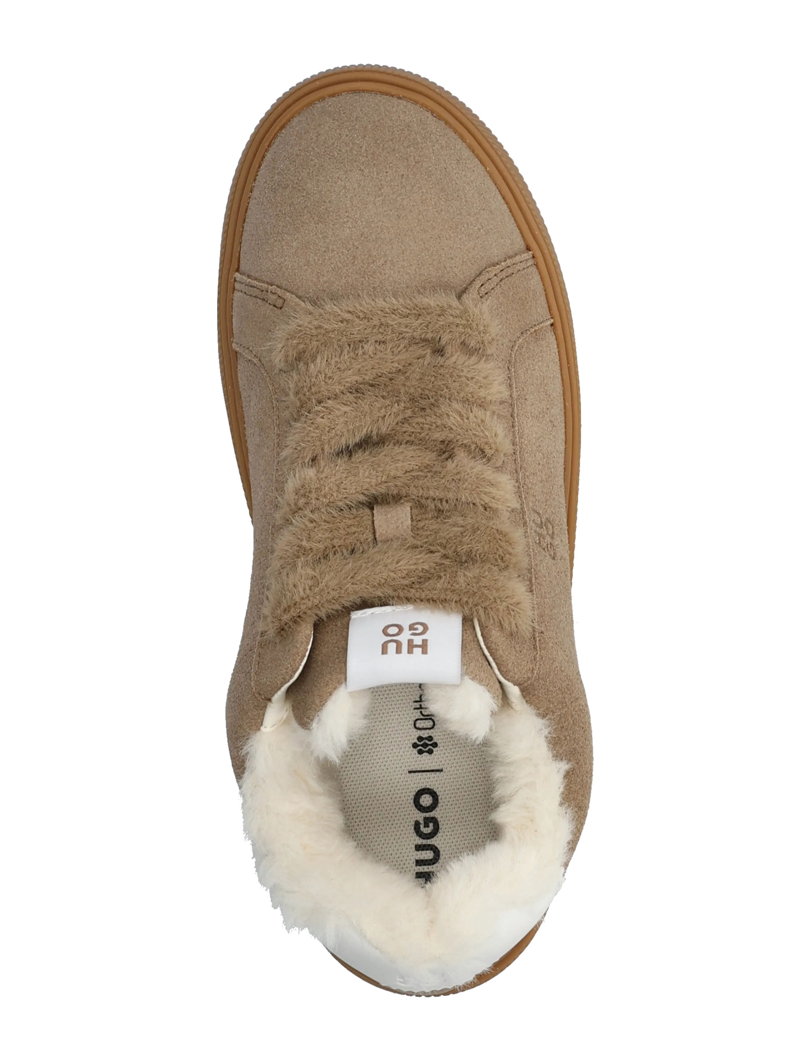 HUGO - Lyzz_Tenn_sdpuf - forede sneakers - brown overflow - 3