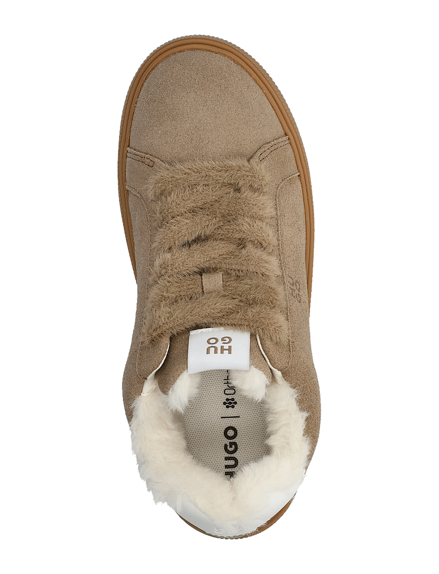 HUGO - Lyzz_Tenn_sdpuf - forede sneakers - brown overflow - 3