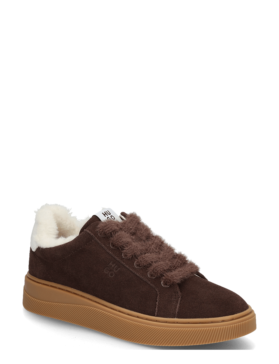 HUGO - Lyzz_Tenn_sdpuf - gefütterte sneaker - dark brown - 0