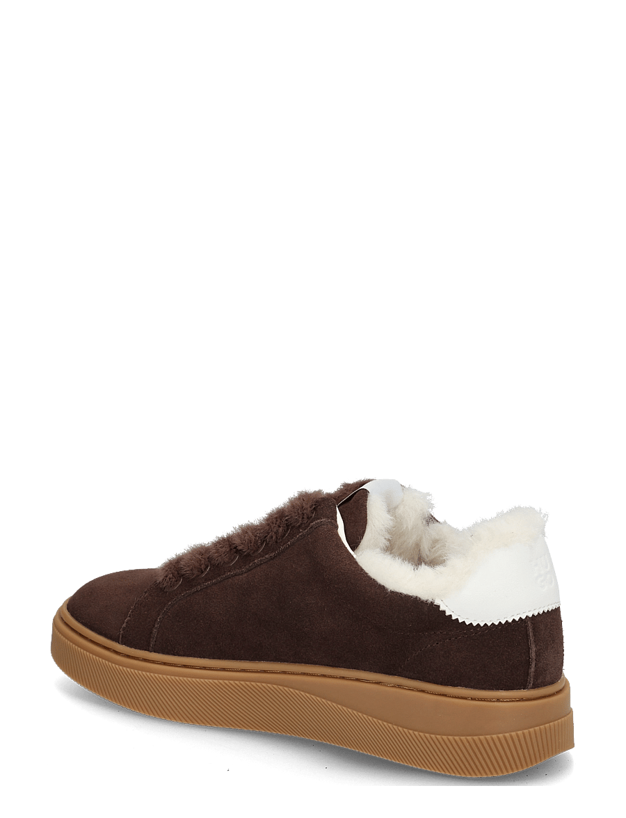 HUGO - Lyzz_Tenn_sdpuf - gefütterte sneaker - dark brown - 1