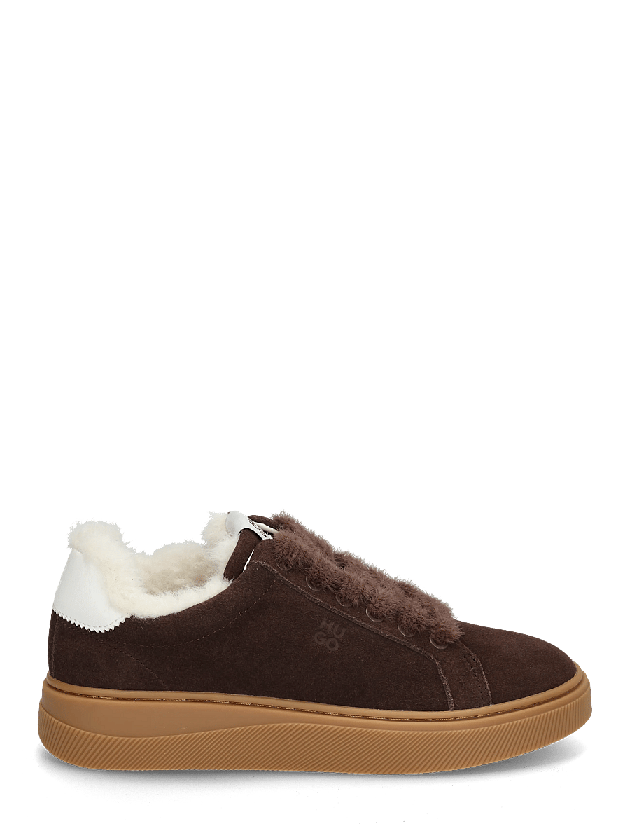 HUGO - Lyzz_Tenn_sdpuf - fodrade sneakers - dark brown - 2