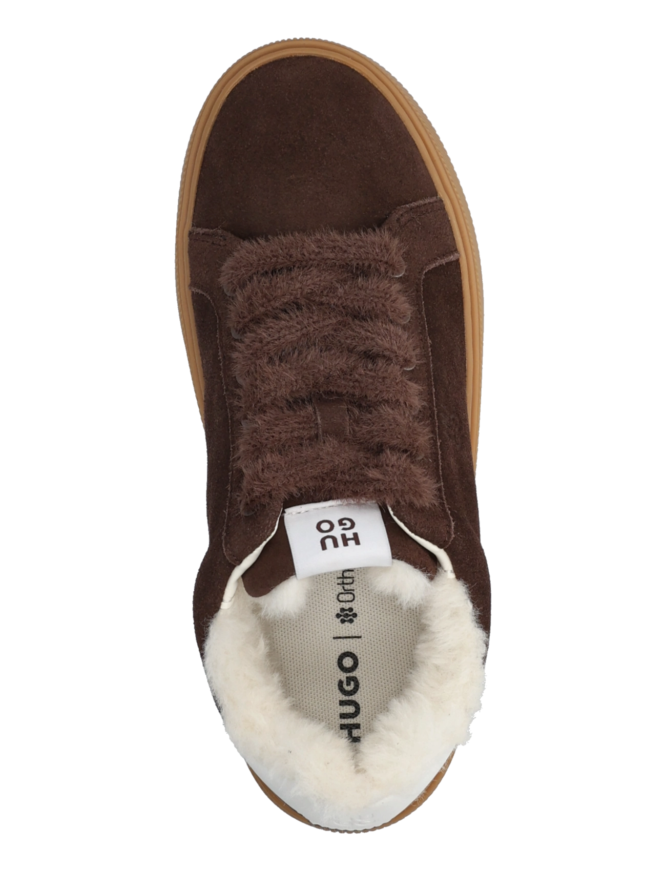 HUGO - Lyzz_Tenn_sdpuf - gefütterte sneaker - dark brown - 3