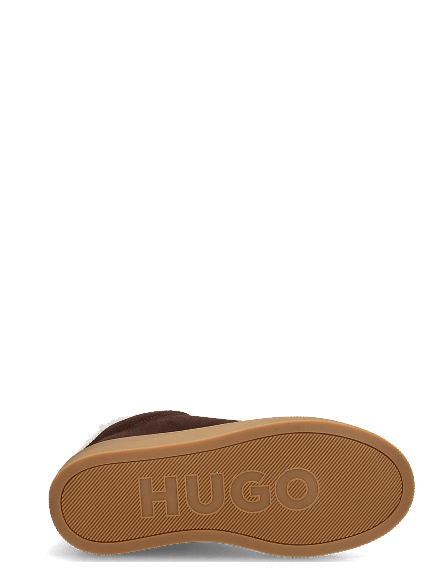 HUGO - Lyzz_Tenn_sdpuf - gefütterte sneaker - dark brown - 4