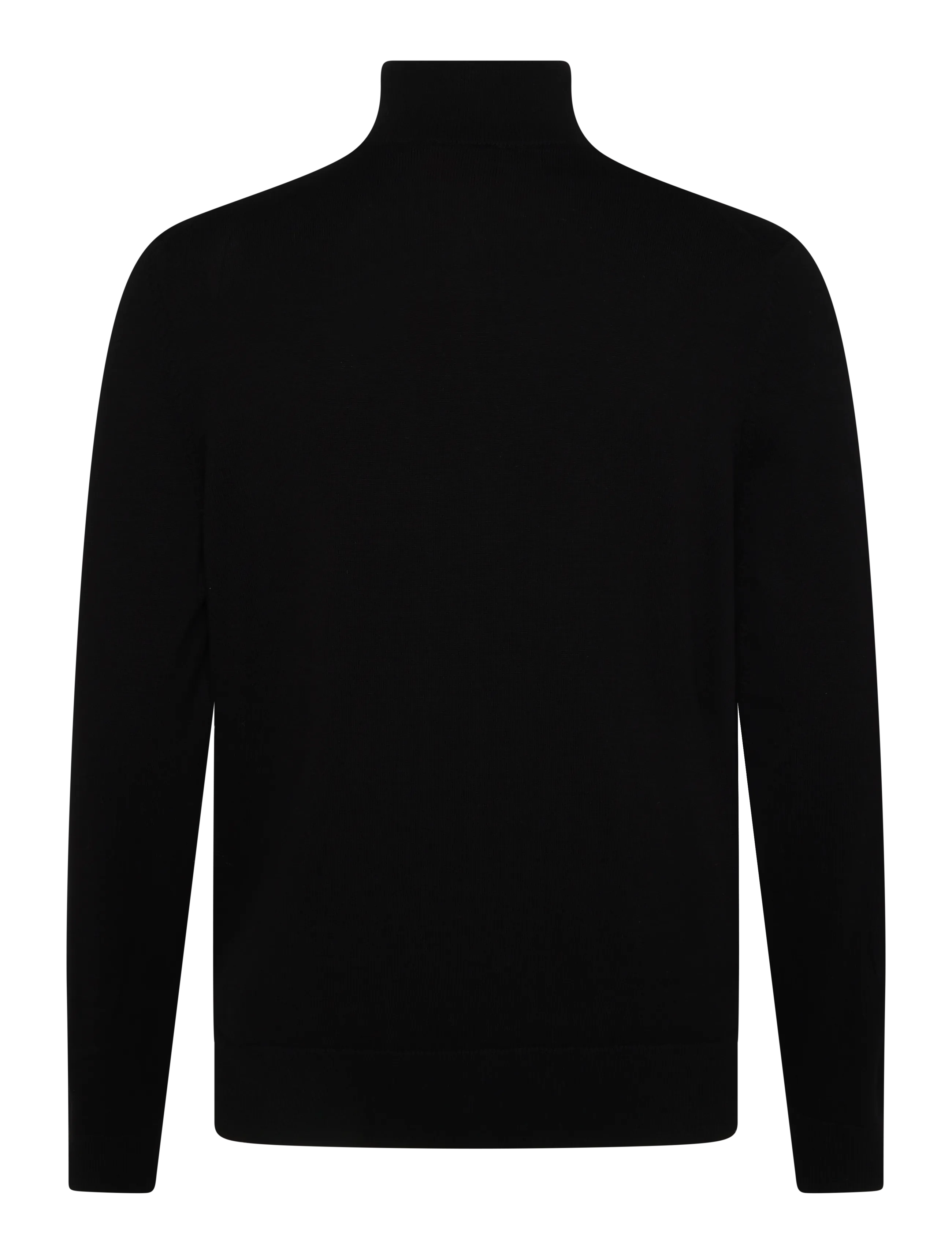 HUGO - San Quintus-C2 - half zip-tröjor - black - 1