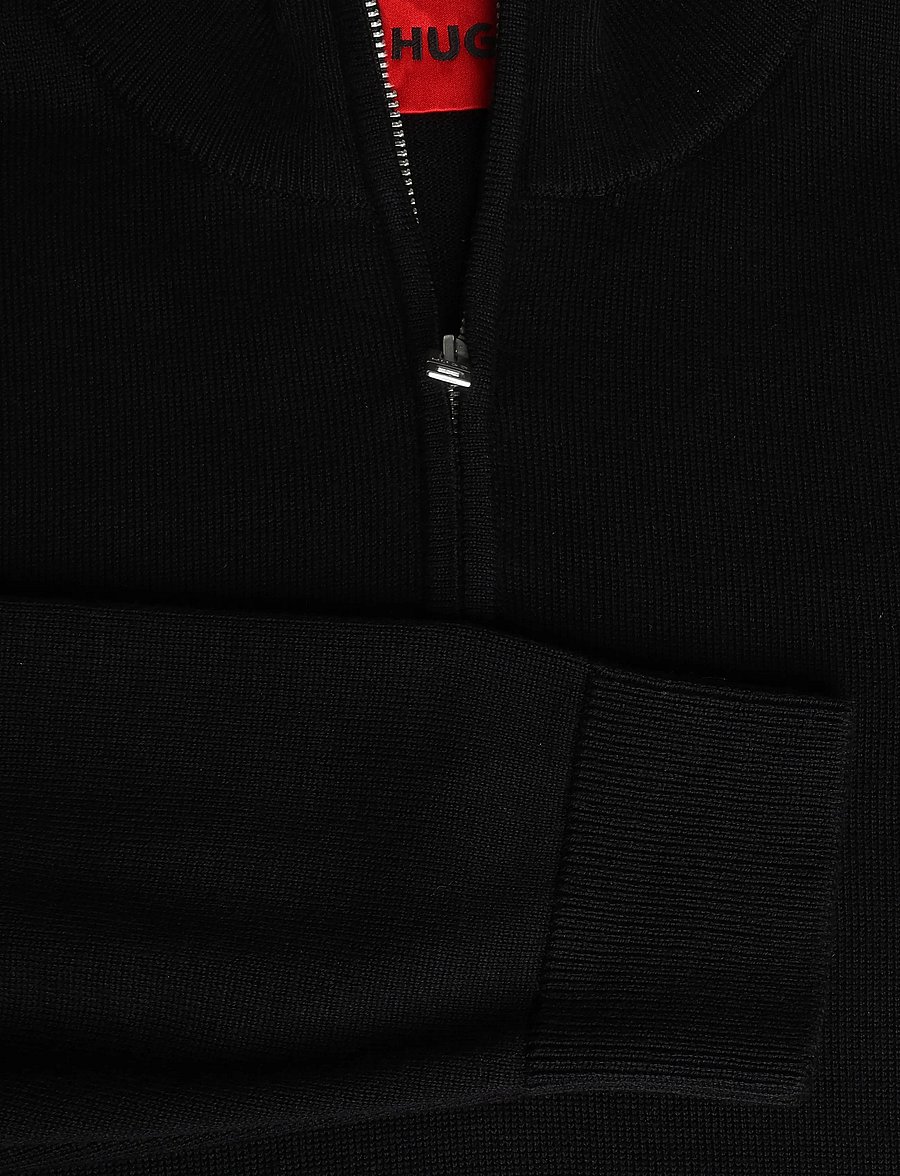 HUGO - San Quintus-C2 - half zip-tröjor - black - 2