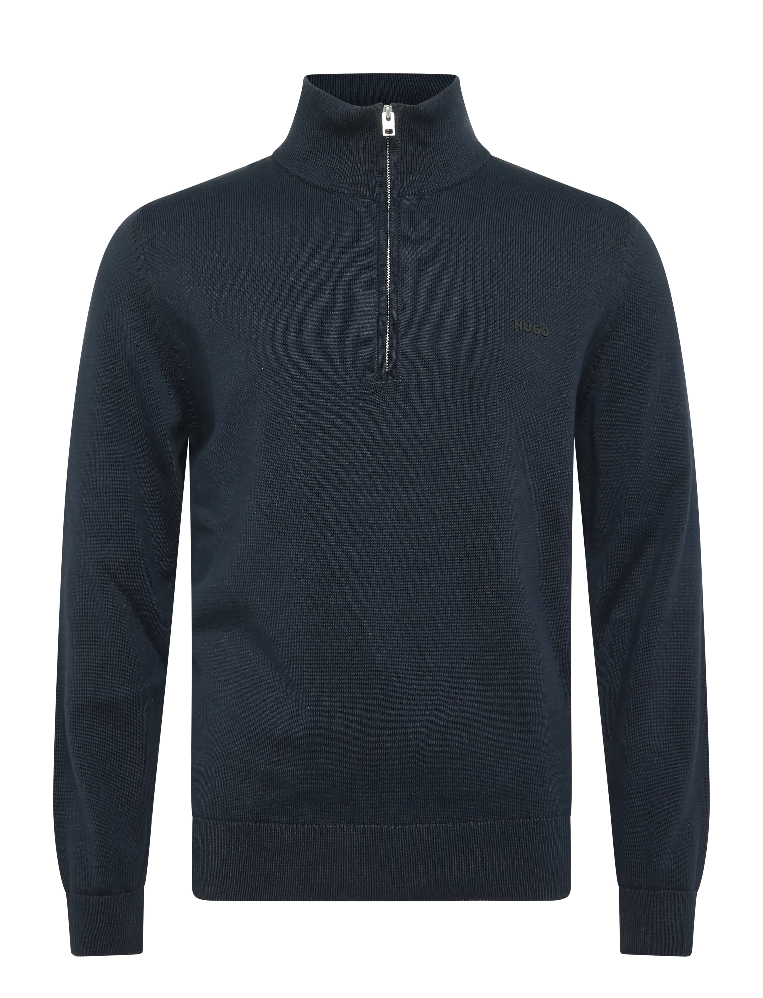 HUGO San Quintus-C2 - Strickmode - NAVY / navy