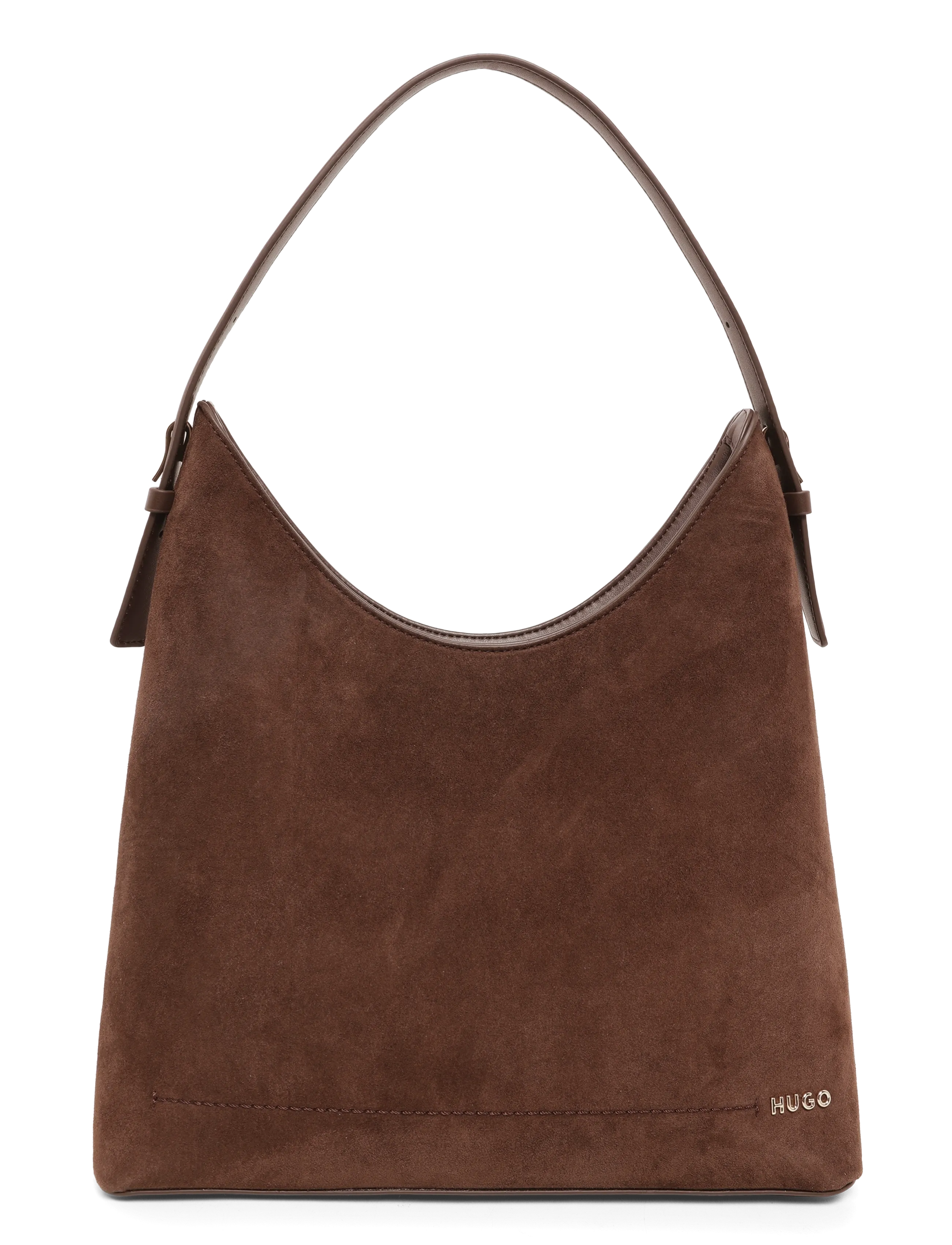 HUGO Yorih S_Hobo Big, One Size, Bags, Braun - Small Shoulder Bags-crossbody Frauen