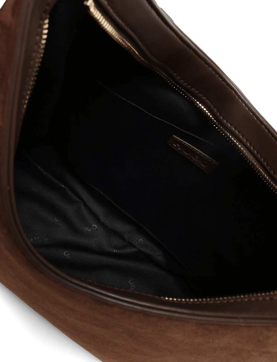 HUGO - Yorih S_Hobo Big - alltags-style - dark brown - 3