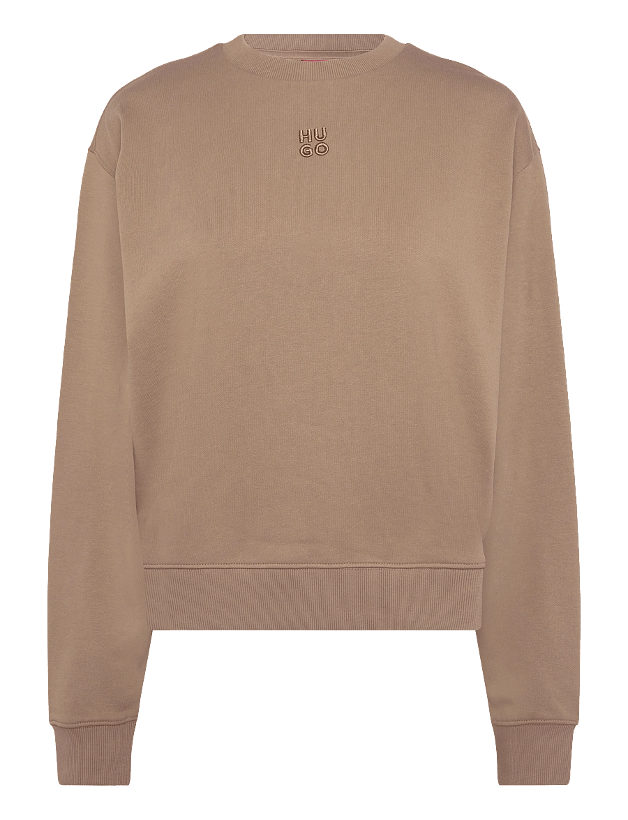 HUGO - Deroxina_12 - sweatshirts - brown overflow - 0