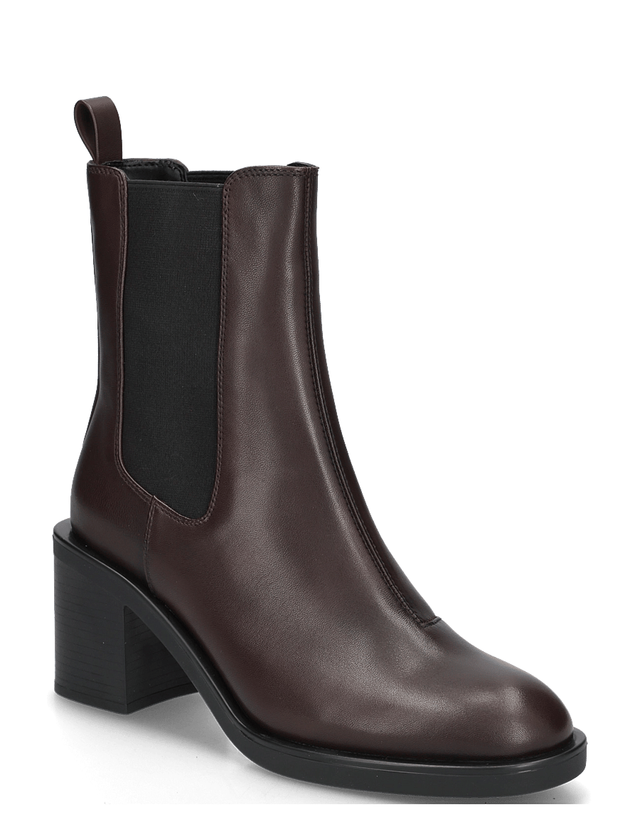 HUGO - Nalie_ChBootie_shlt - stiefeletten mit absatz - dark brown - 0