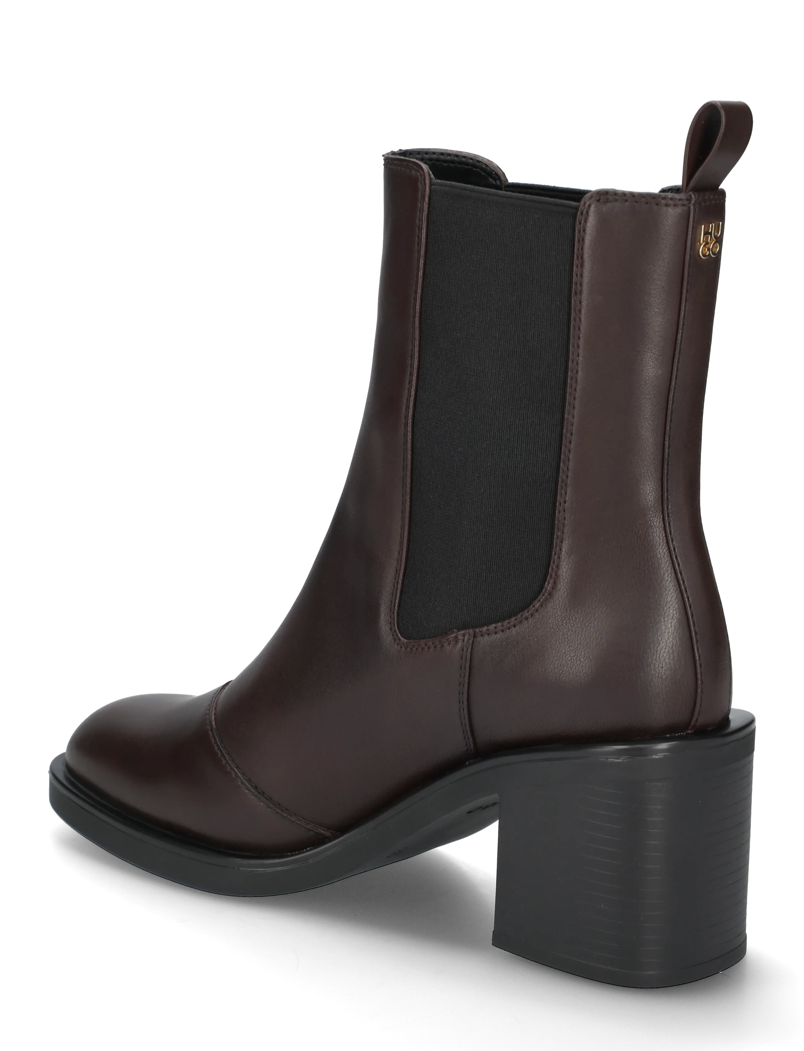 HUGO - Nalie_ChBootie_shlt - chelsea-saapad - dark brown - 1